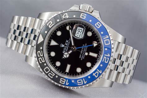 rolex gmt master batman.